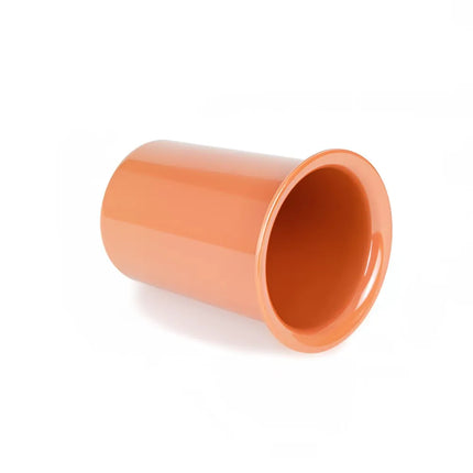 Ống Đựng Dao Muỗng Nĩa Tròn Cal-Mil 1017-62 11.4 cm, Cao 14 cm, Melamine, Màu Cam Terra Cotta