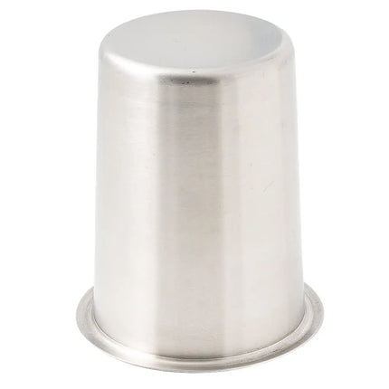 Ống Đựng Dao Muỗng Nĩa Tròn Cal-Mil 1017-SOLID 11.4 cm, Không Lỗ, Cao 14 cm, Inox