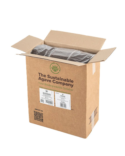 Ống Hút Không Bọc Sustainable Agave 12.7cm - Bã Agave Tái Chế, Màu Nâu (ASE125G)
