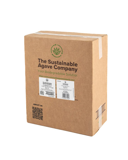 Ống Hút Không Bọc Sustainable Agave 12.7cm - Bã Agave Tái Chế, Màu Nâu (ASE125G)