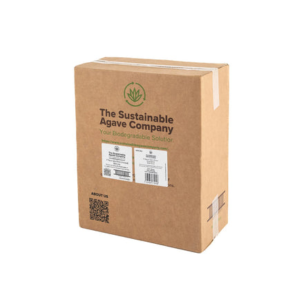 Ống Hút Không Bọc Sustainable Agave 12.7cm - Bã Agave Tái Chế, Màu Nâu (ASE125G)