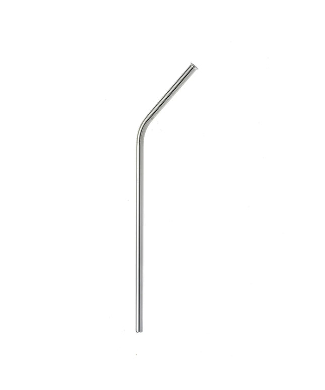 Ống Hút Kim Loại Cong Barfly 21.6 cm - Thép Không Gỉ, Bề Mặt Gương (M37111)
