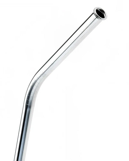 Ống Hút Kim Loại Cong Barfly M37115 16.5 cm - Inox, Bề Mặt Gương
