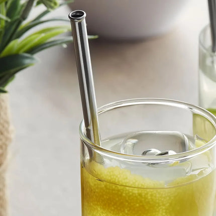 Ống Hút Kim Loại Thẳng Barfly 21.6 cm - Thép Không Gỉ, Bề Mặt Gương (M37110)