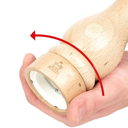PEUGEOT | Clermont Pepper Mill – 13 cm height - beech wood - natural