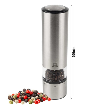 PEUGEOT | ELIS SENSE - Electric Pepper Mill - Aluminum - Height: 200mm