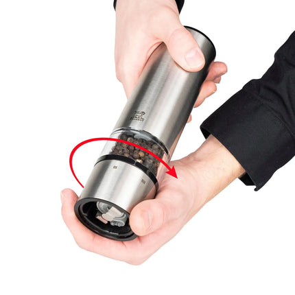 PEUGEOT | ELIS SENSE - Electric Pepper Mill - Aluminum - Height: 200mm