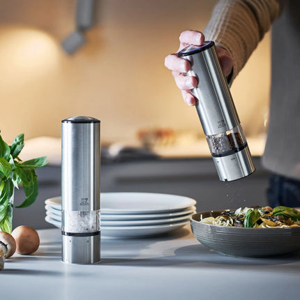 PEUGEOT | ELIS SENSE - Electric Salt Mill - Aluminum - Height: 200mm