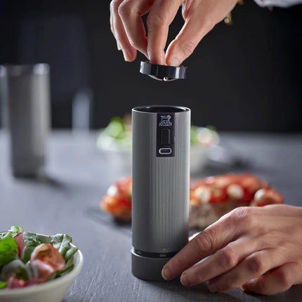 PEUGEOT | LINE - Electric Pepper Mill - Aluminum - Height: 150mm
