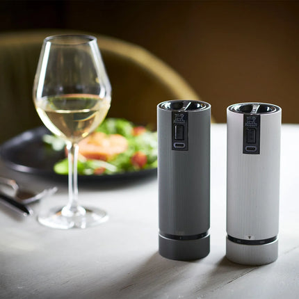 PEUGEOT | LINE - Electric Pepper Mill - Aluminum - Height: 150mm