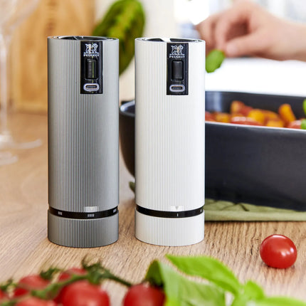 PEUGEOT | LINE - Electric Salt Mill - Aluminum - Height: 150mm