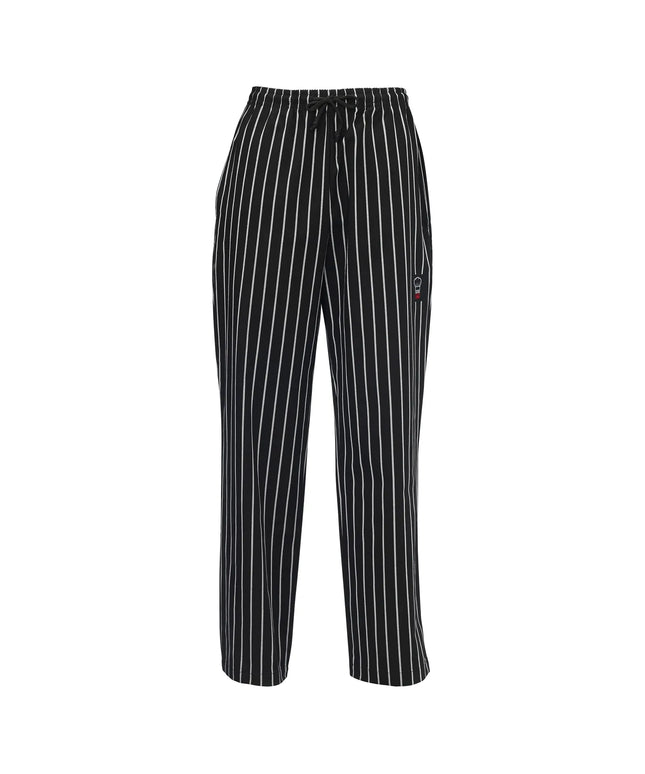 Quần Bếp Winco UNF-3CL - Poly/Cotton, Kẻ Phấn, Size L