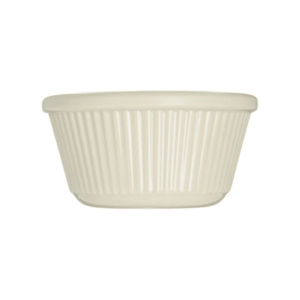 Ramekin Carlisle S282-842 Melamine Có Gân Màu Bone 90 ml (12 Cái/Hộp)