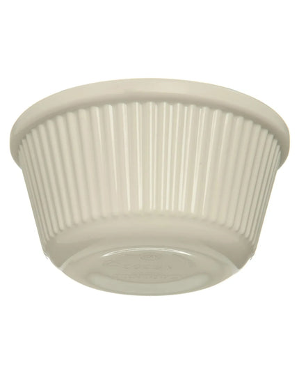 Ramekin Carlisle S282-842 Melamine Có Gân Màu Bone 90 ml (12 Cái/Hộp)