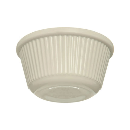 Ramekin Carlisle S282-842 Melamine Có Gân Màu Bone 90 ml (12 Cái/Hộp)