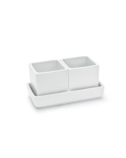 Ramekin Chữ Nhật Mod® Front Of The House DSD041WHP23 Sứ Trắng 75 ml