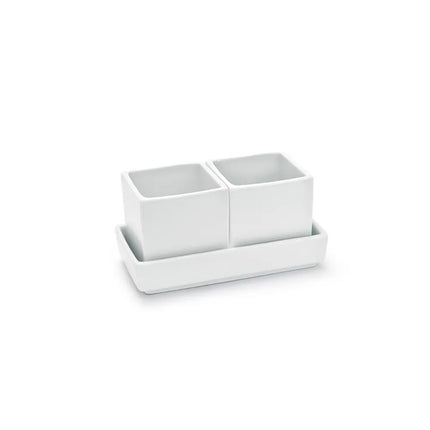Ramekin Chữ Nhật Mod® Front Of The House DSD041WHP23 Sứ Trắng 75 ml