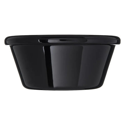 Ramekin Tròn Carlisle 4312603 Trơn Màu Đen 10 cm 170 ml