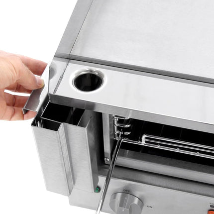 ROBAND | Commercial Industrial Toaster PREMIUM – Griddle/Salamander – 3.28 kW – 230 V – 80–280 °C