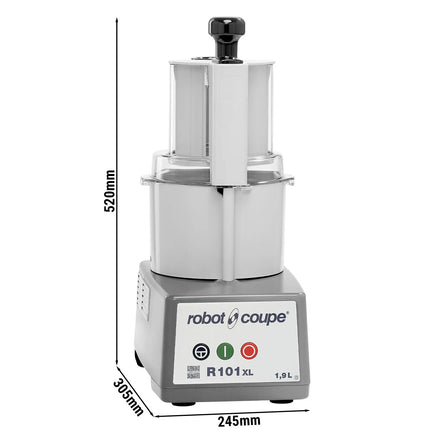 ROBOT COUPE R 101 XL - multifunction food processor / vegetable cutter / cutter - 1.9 litres - 450 W - 1500 rpm