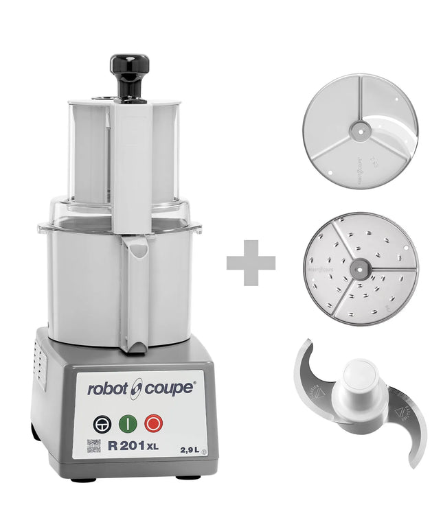 ROBOT COUPE R 201 XL - multifunction food processor / vegetable cutter / cutter - 2.9 litres - 550 W - 1500 rpm