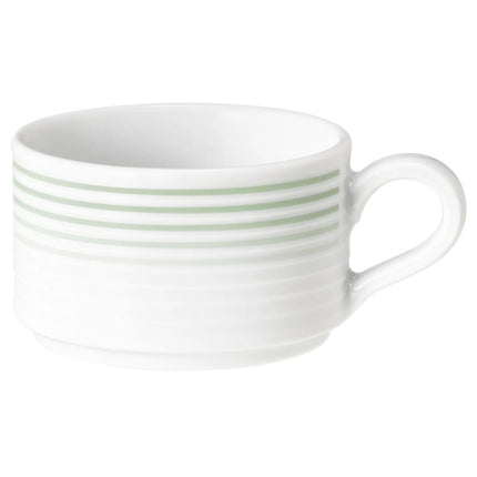 Seltmann Weiden (6 pcs) BLUES Series Espresso Cups – Porcelain, Sage green – 90 ml