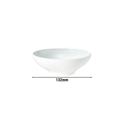 SELTMANN WEIDEN | Blues | Porcelain Dessert Bowl – Ø130 mm - Arctic Blue - Dishwasher Safe
