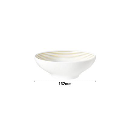 SELTMANN WEIDEN | Blues | Porcelain Dessert Bowl – Ø130 mm - Sand Beige
