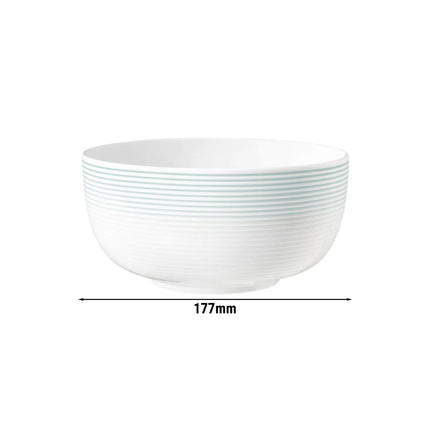 SELTMANN WEIDEN | Blues Porcelain Soup/Salad Bowl Ø 13 cm – Arctic Blue
