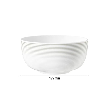 SELTMANN WEIDEN | Blues Porcelain Soup/Salad Bowl Ø 17.5 cm – Pearl Grey