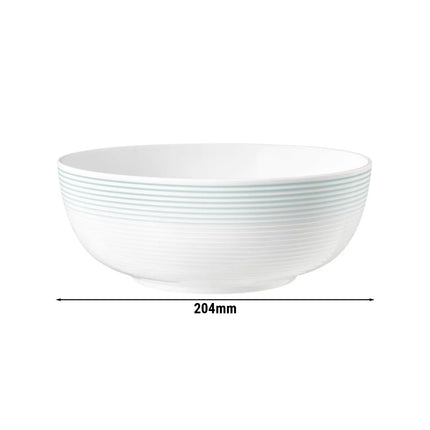 SELTMANN WEIDEN | Blues Porcelain Soup/Salad Bowl Ø 20 cm – Arctic Blue
