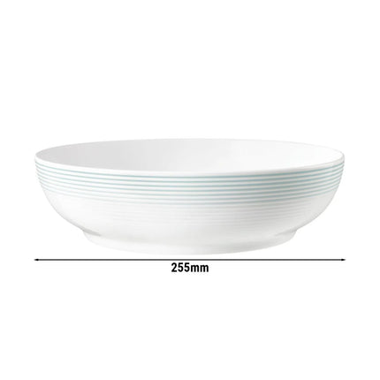 SELTMANN WEIDEN | Blues Porcelain Soup/Salad Bowl Ø 25 cm – Arctic Blue