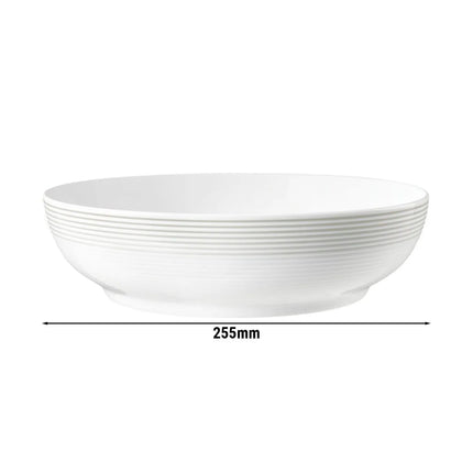 SELTMANN WEIDEN | Blues Porcelain Soup/Salad Bowl Ø 25 cm – Pearl Grey