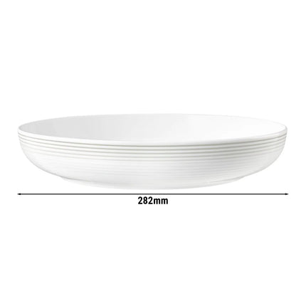 SELTMANN WEIDEN | Blues Porcelain Soup/Salad Bowl Ø 28 cm – Pearl Grey