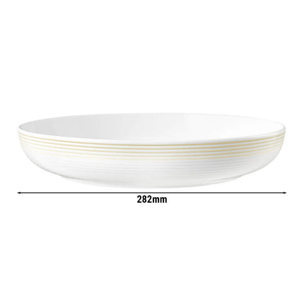 SELTMANN WEIDEN | Blues Porcelain Soup/Salad Bowl Ø 28 cm – Sand Beige