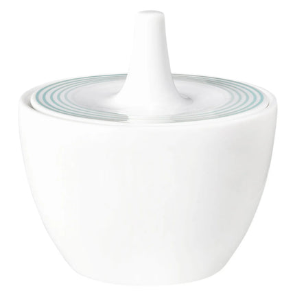 SELTMANN WEIDEN | Blues Sugar Bowl with Lid – Arctic Blue – 270 ml – Porcelain