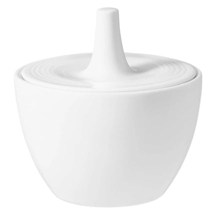 SELTMANN WEIDEN | Blues Sugar Bowl with Lid – White – 270 ml – Porcelain