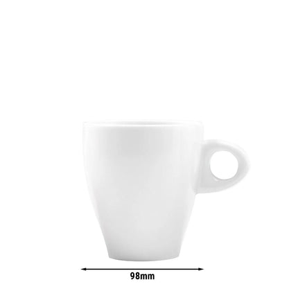 SELTMANN WEIDEN | Coffe-e-Motion Porcelain Coffee Mug – 470 ml (473 ml) - White - Dishwasher Safe
