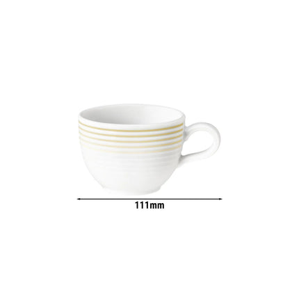 SELTMANN WEIDEN | Espresso/Mocca Cup BLUES – 90 ml - Sand Beige - Porcelain - Tulip Motif