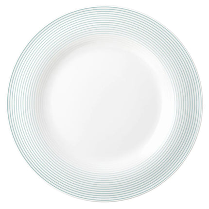 SELTMANN WEIDEN | Flat Porcelain Dinner Plate Ø 230 mm – Arctic Blue – High-Gloss