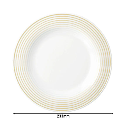 SELTMANN WEIDEN | Flat Porcelain Dinner Plate Ø 230 mm – Sand Beige