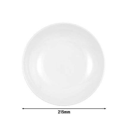 SELTMANN WEIDEN | Flat Porcelain Plate Ø 215 mm Meran Steak & More – White