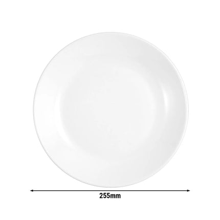 SELTMANN WEIDEN | Flat Porcelain Plate Ø 255 mm Meran Steak & More – White