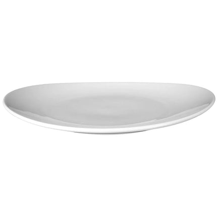 SELTMANN WEIDEN | Oval Porcelain Plate 302 x 277 mm Meran Steak & More – White
