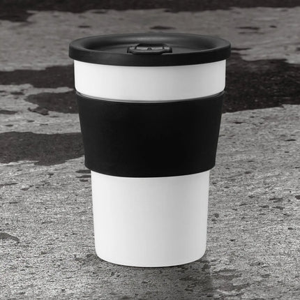 SELTMANN WEIDEN | Reusable Coffee To-Go Cup – White - 420 ml
