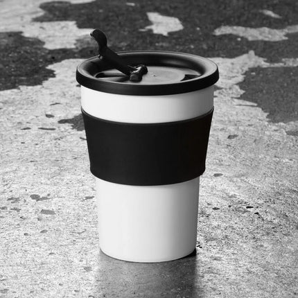 SELTMANN WEIDEN | Reusable Coffee To-Go Cup – White - 420 ml