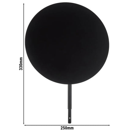Sign - GGM Gastro VALO - Ø250mm - Metal - H330mm - for 14030 - Black