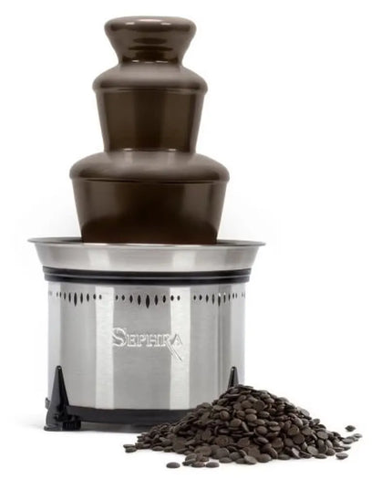 Socola Đen Đắng Couverture Cao Cấp Fondue Sephra 20004 Sẵn Dùng Cho Máy Phun, Túi 0.91 kg
