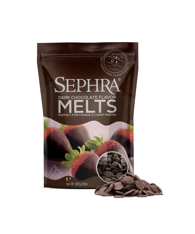 Socola Đen Tan Chảy Sephra 20007 Sẵn Dùng Cho Máy Phun, Túi 0.91 kg