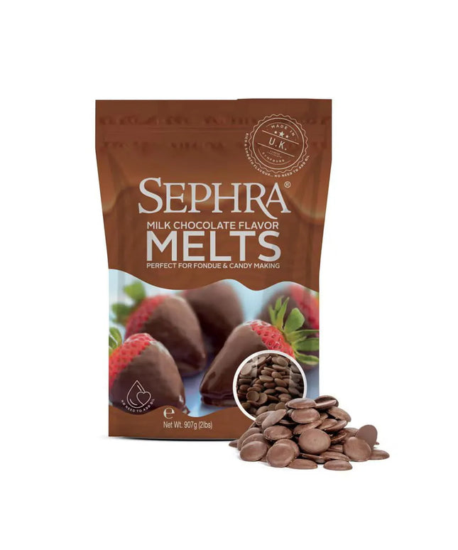 Socola Sữa Tan Chảy Sephra 20008 Sẵn Dùng Cho Máy Phun, Túi 0.91 kg